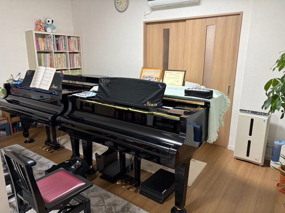 松井ピアノ教室 内観